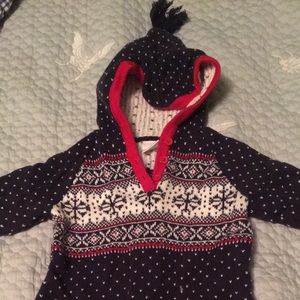 Hanna Andersson sweater onesie 70